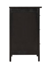 Stylish Transitional Black Nightstand