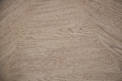 1pc Coffee Table Modern Style With Open storage Attached Casters Rubberwood Structure Oak Finish