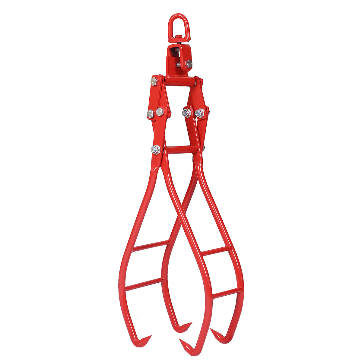 4 Claw Timber Log Lifting Logging Tongs Grabber Tong 36"