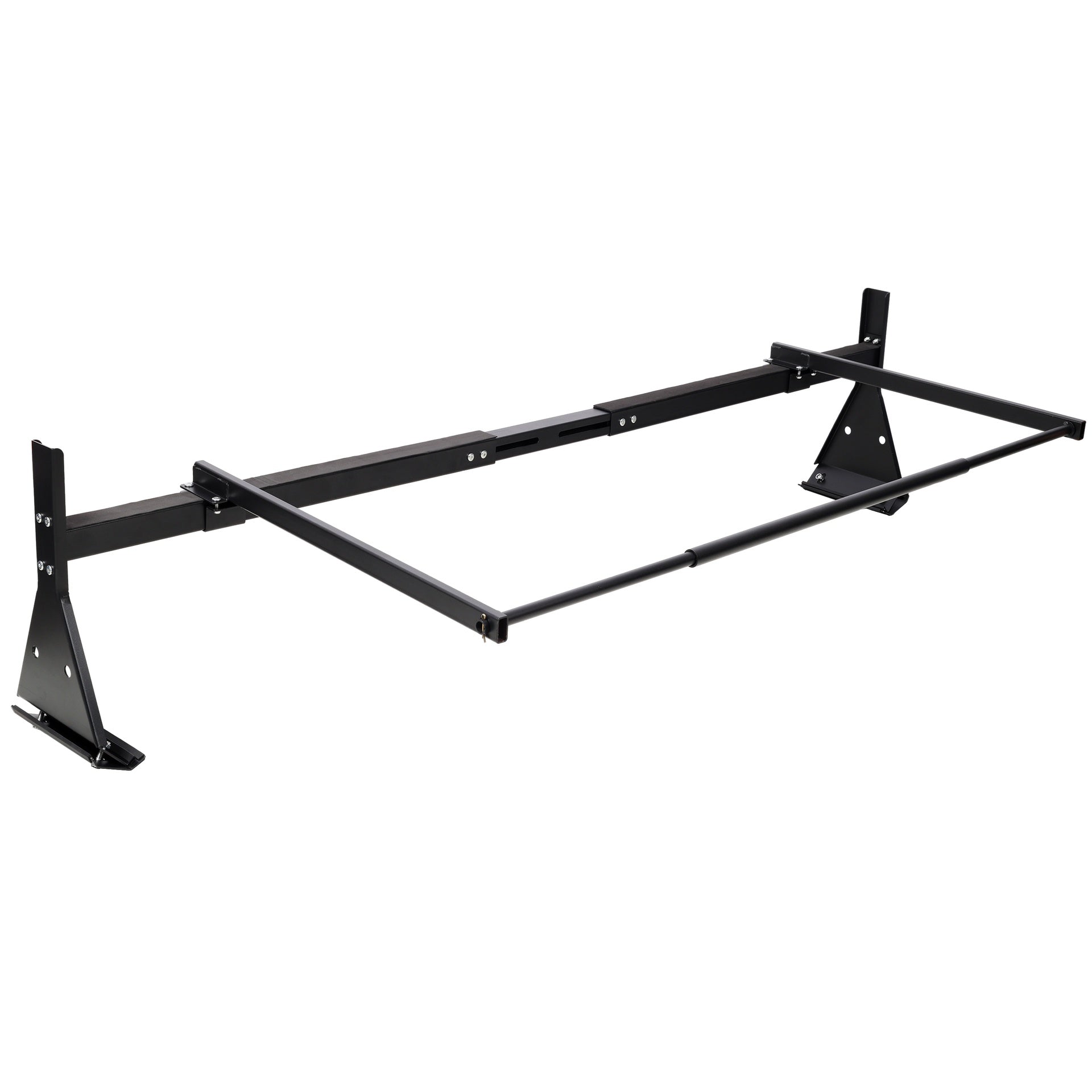 Ladder Roof Racks with Rear Roller, 3 Bars,800 lbs Capacity Heavy-Duty Steel Roof Racks for Van,for Vans with Rain Gutter Only