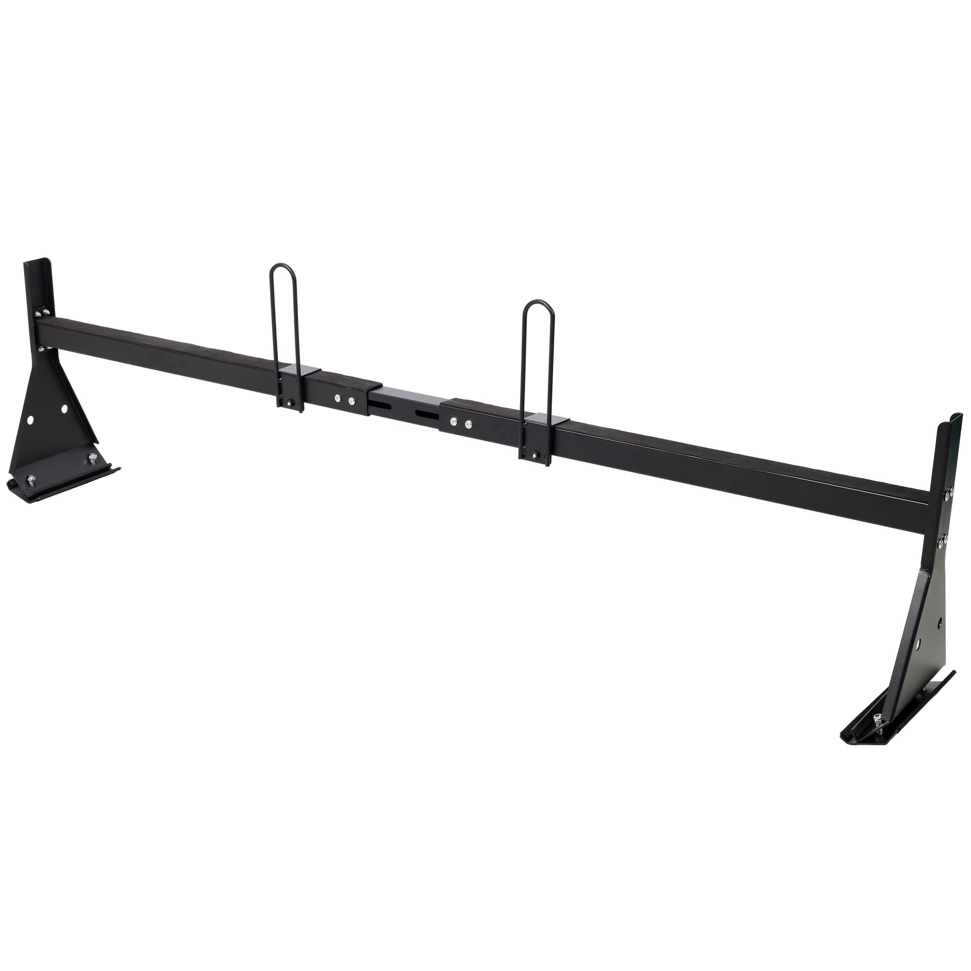 Ladder Roof Racks with Rear Roller, 3 Bars,800 lbs Capacity Heavy-Duty Steel Roof Racks for Van,for Vans with Rain Gutter Only