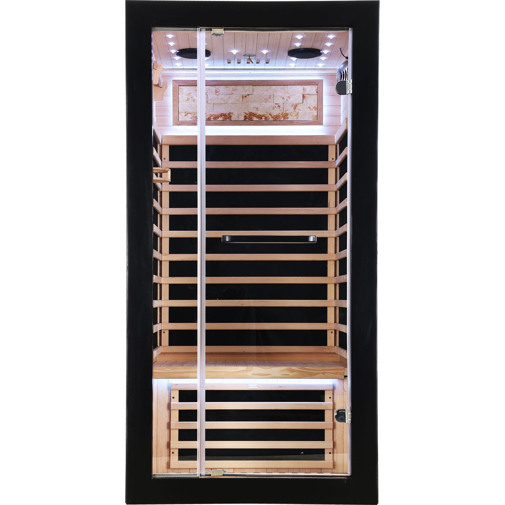 Single-person starlight ceiling lighting sauna