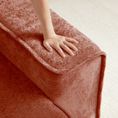 Harrison LSF&RSF Sofa Velvet- Red