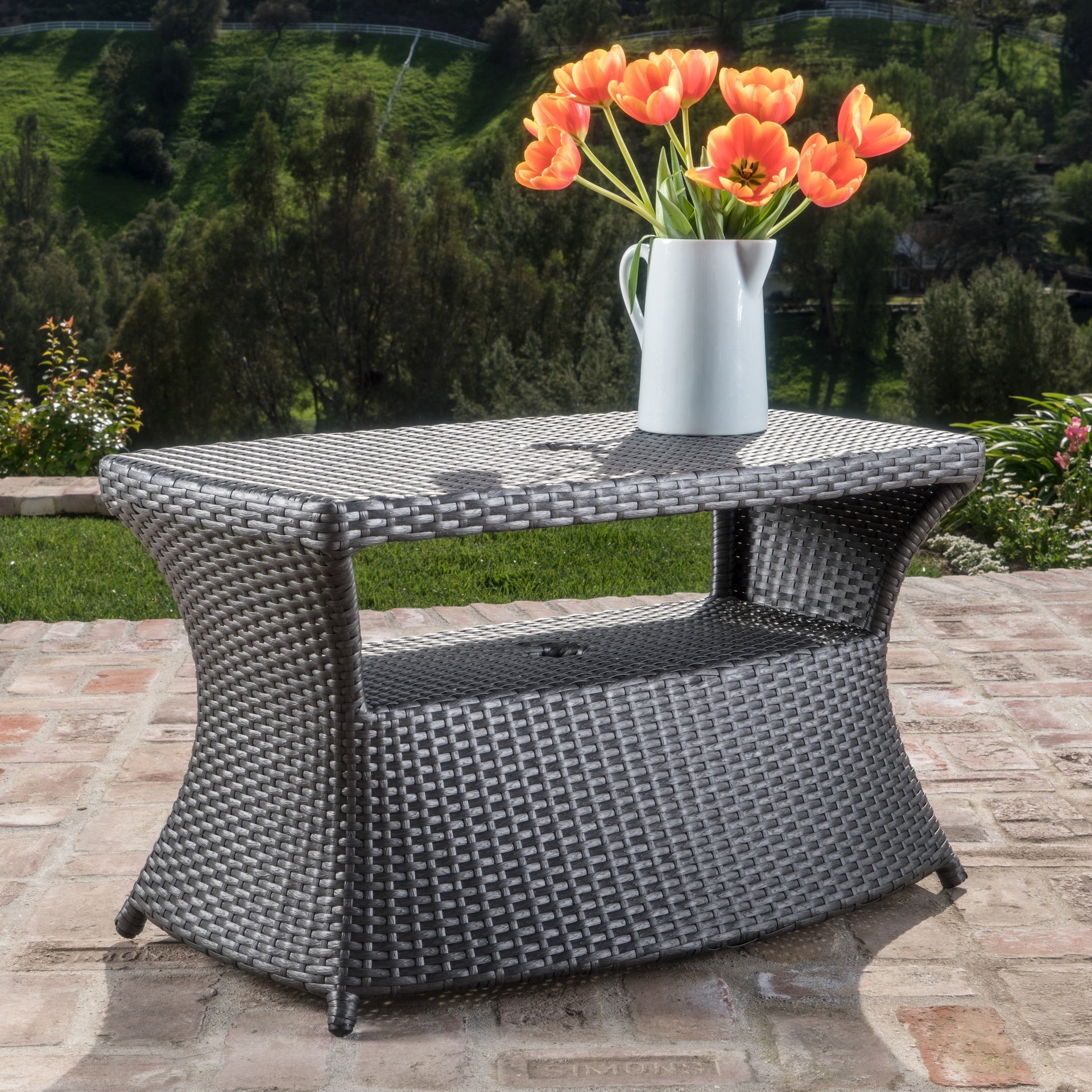 BERKELEY CHAISE LOUNGE SIDE TABLE