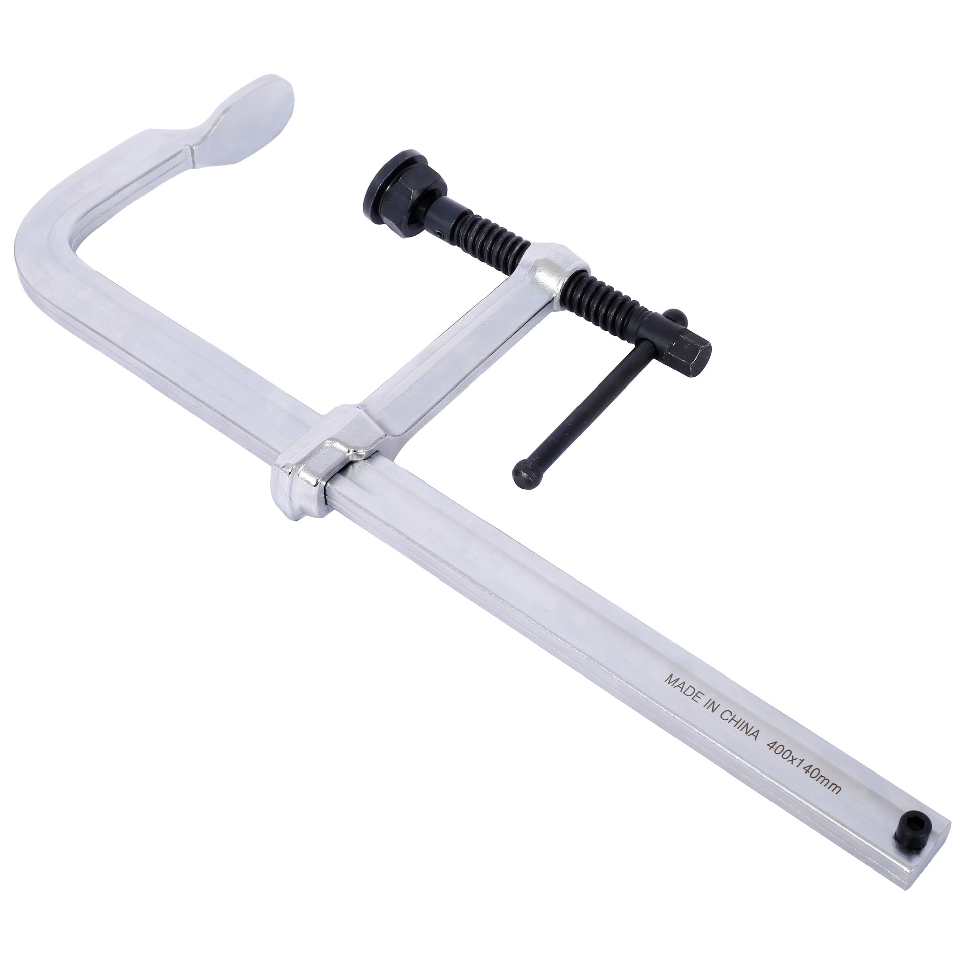 Heavy-Duty F-Clamp,Removable Swivel Pad, Deep Throat F Clamp 5-1/2", Heavy Duty Bar Clamp for Welding,16"x5 1/2"