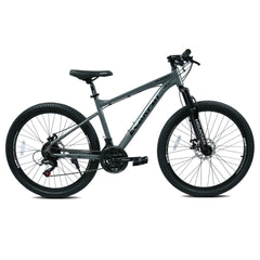 A26317 Ecarpat 26 Inch All-Terrain Mountain Bike with Disc Brakes 21-Speed Drivetrain & Durable Carbon Steel Frame Ideal for Men and Women, Perfect for Trail Riding and Touring