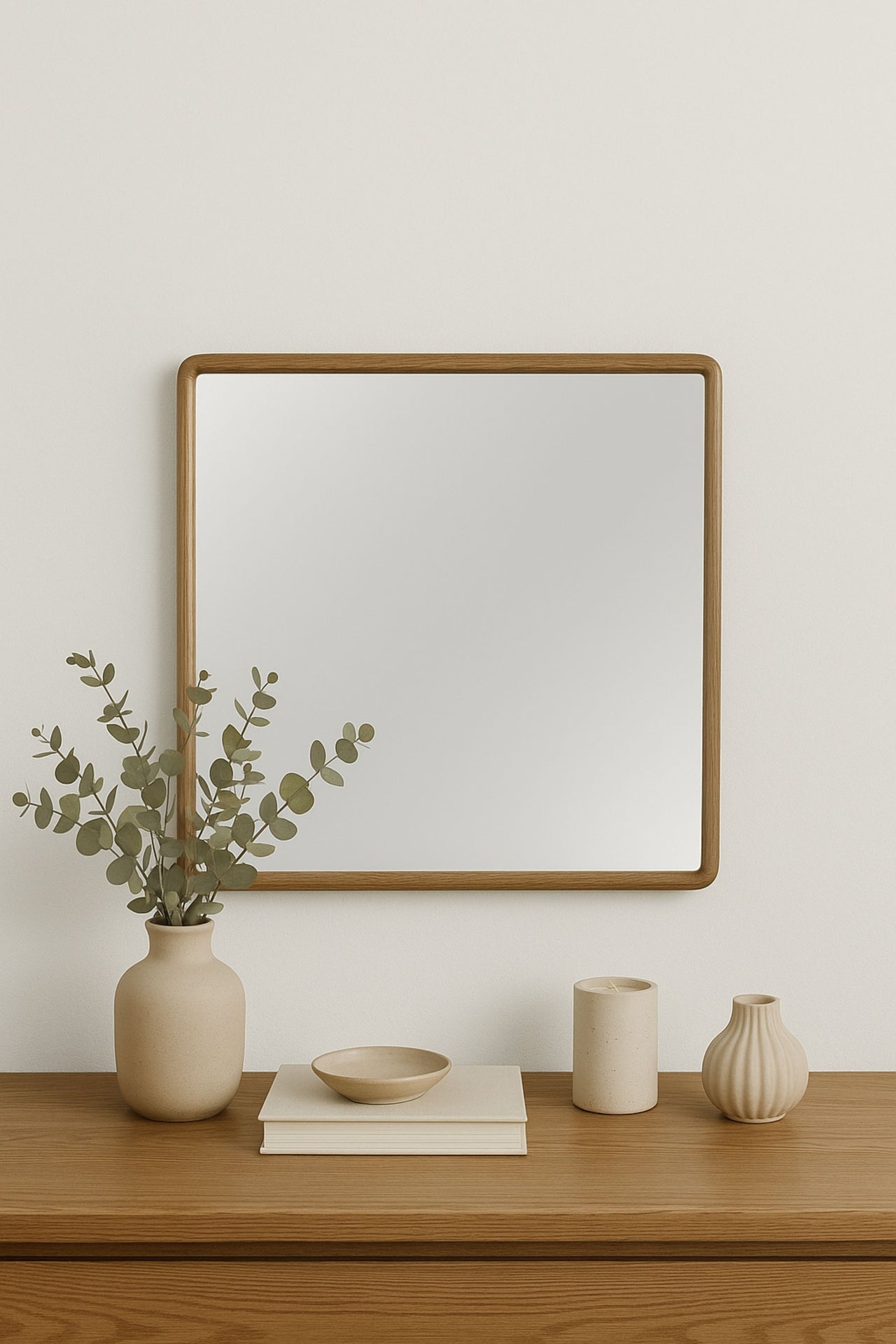 Small Mirror - Latte