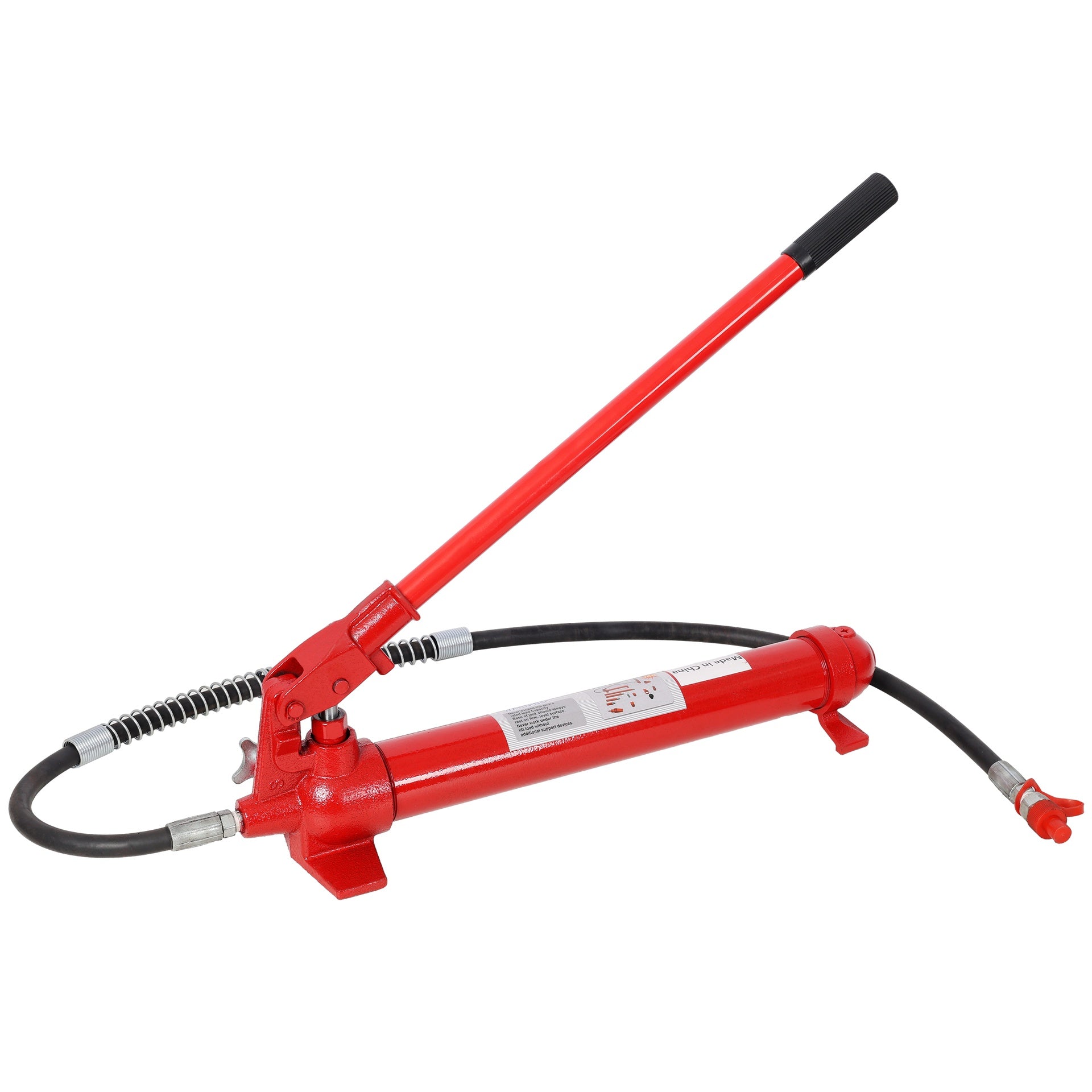 10Ton Porta Power Kit, Portable Hydraulic Jack with Oil Hose, Auto Body Frame Repair Kit with Storage Case for Car Repair, Truck, Farm