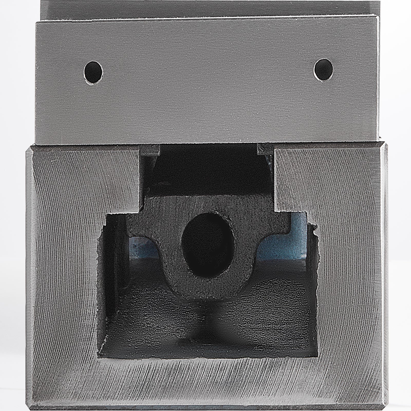 Milling Vise 4"/100mm,Bench Clamp Vise Nodular Cast Iron Material,Clamping Vise Clamping Force 19KN Max, Milling Machine Vise