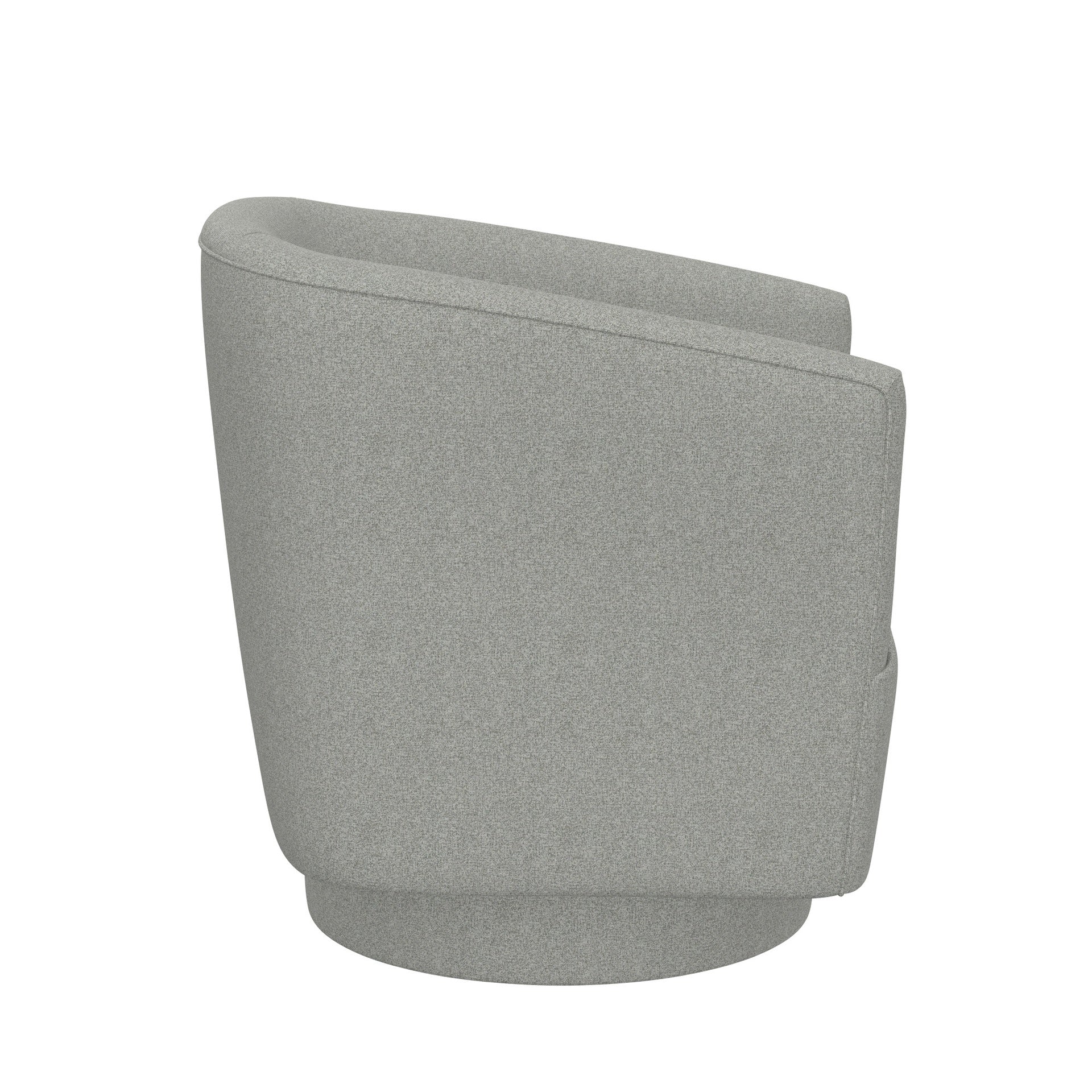 Gray Swivel Accent Chair