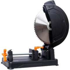 15-Amp Heavy Duty 14 Inch Metal Cutting Chop Saw W/ 2x14 Inch Carbide-Tipped Blade Premium Multi-Material Cut-Off Chop Saw with Carbide-Tipped Metal-Cutting Saw Blade,ETL certificate.