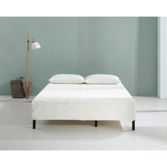 Visco Gel Infused Memory Foam Mattress in a Box,Cool & Relaxed Sleep, High-Density Foam, Extra Firm Support,White