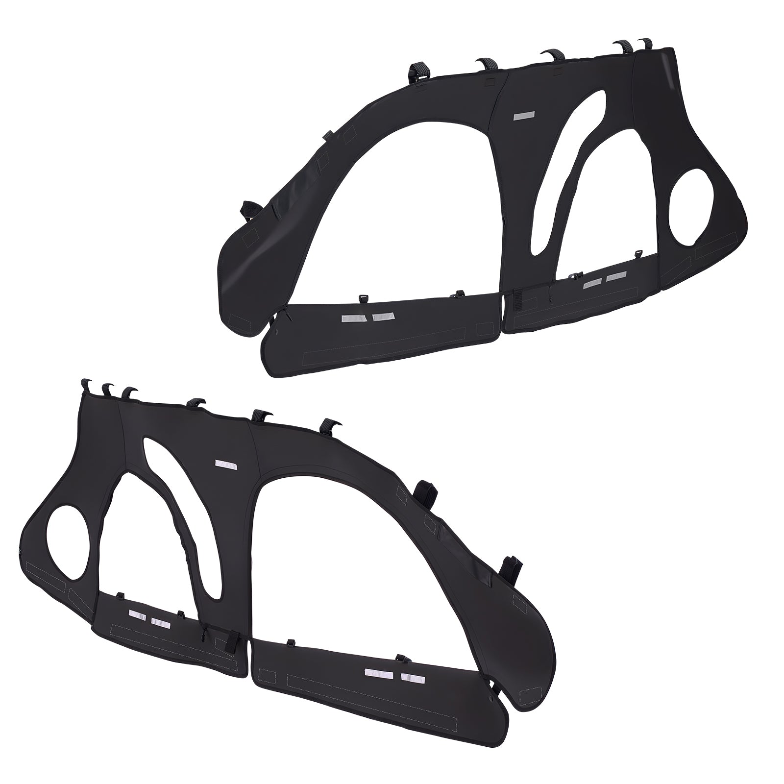 UTV Cab Enclosure Upper Doors Set for Polaris RZR PRO 2020-2024/Turbo 2022-2024