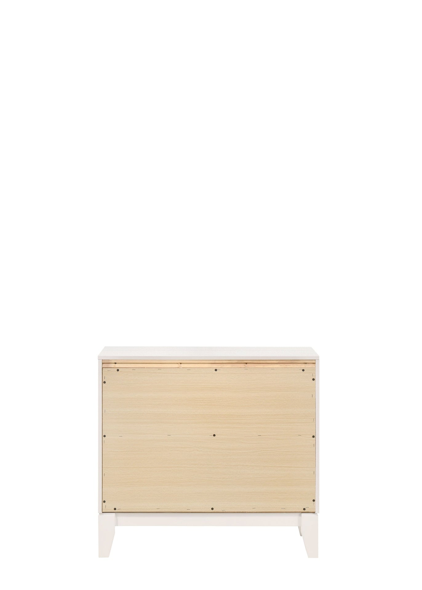 Haiden White Finish Nightstand