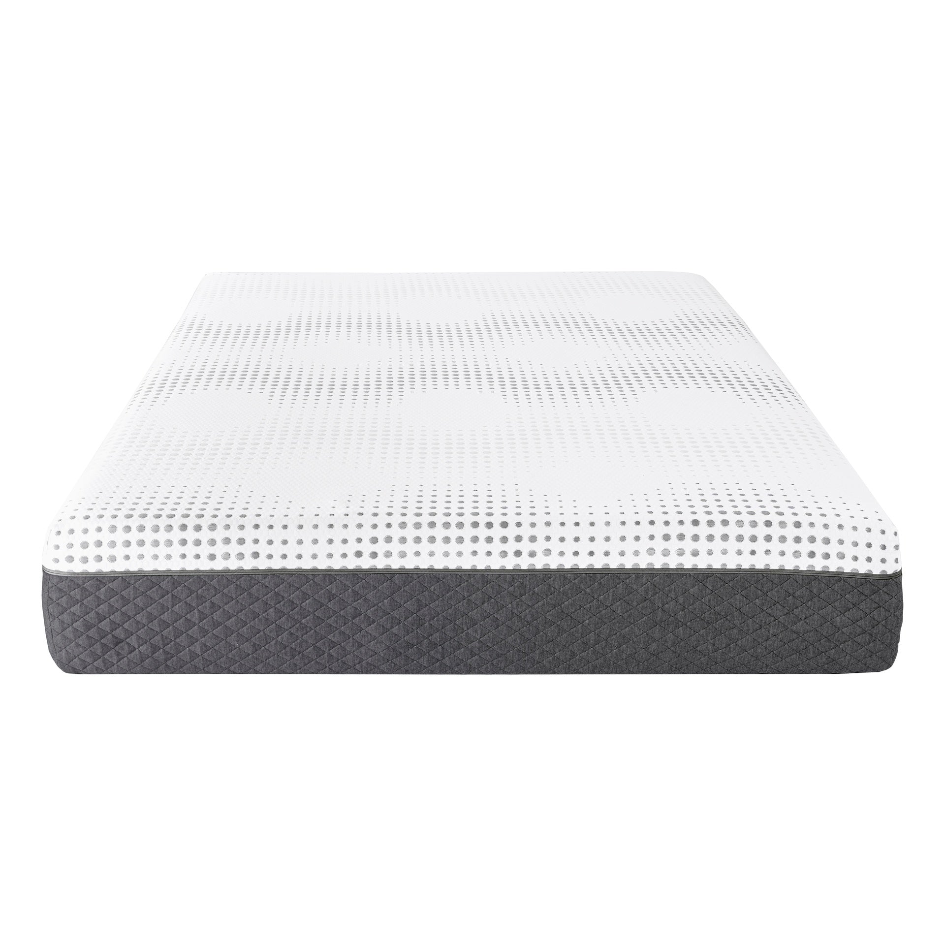 12" California King Mattress Green Tea Gel-Infused Memory Foam Hybrid Mattress, Plush Foam Pocket Coils, Mattress in a Box, Comfortable Sleep Mattress
