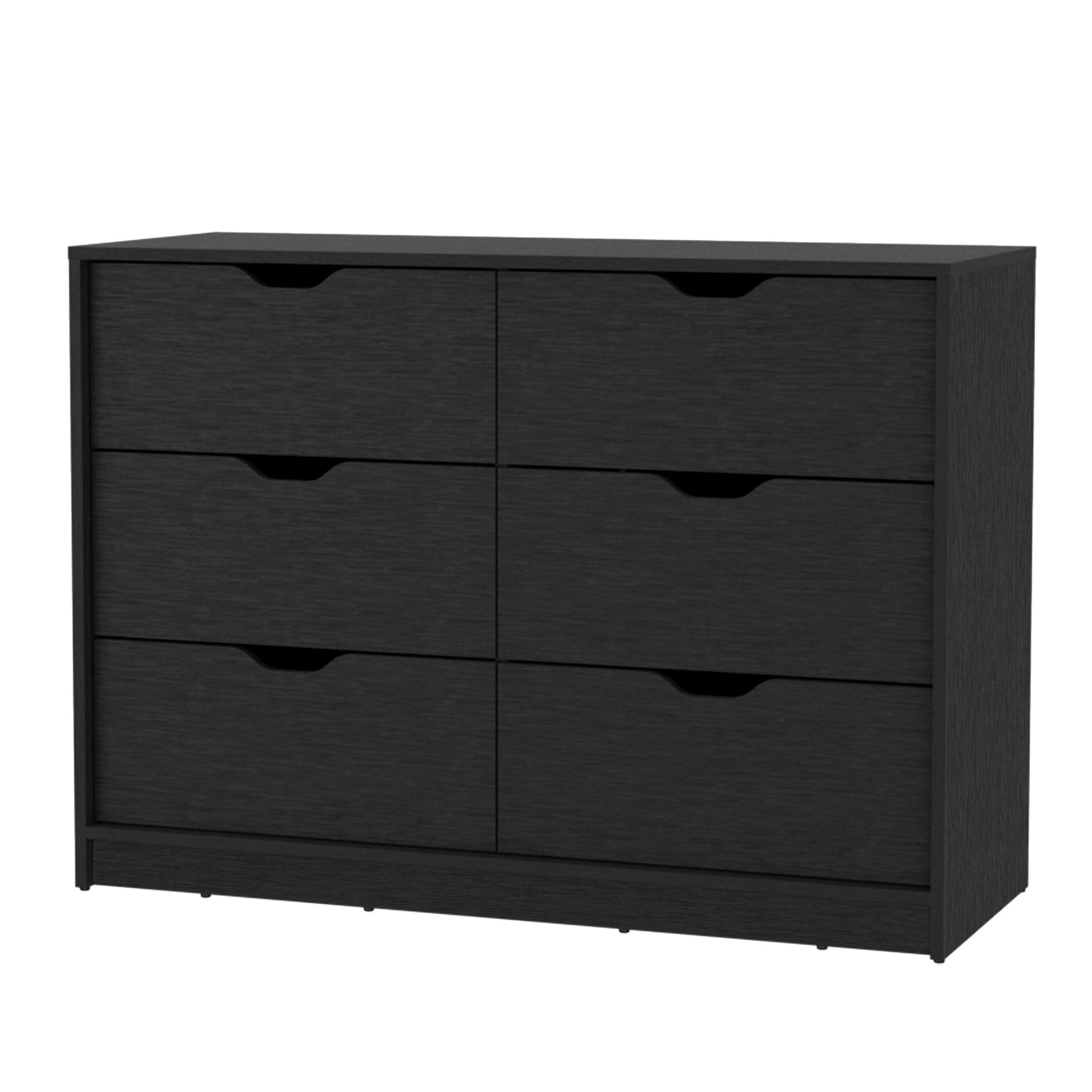 Wenge 4-Drawer Dresser