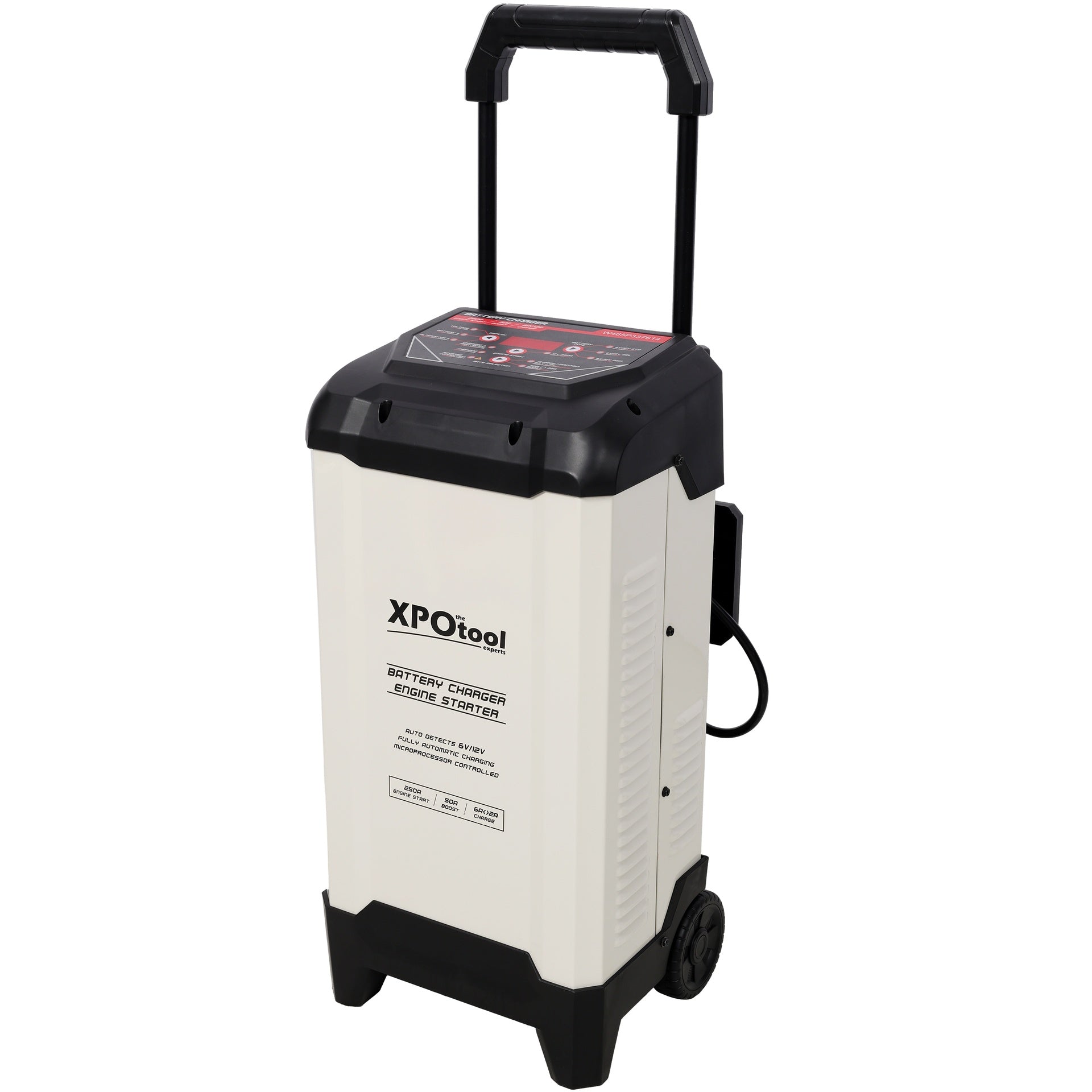 Smart Wheeling Battery Charger,120V/60Hz,250A,Automotive Battery Charger For 6V & 12V, ETL certificate