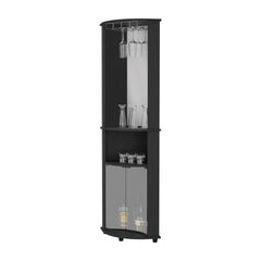 Lisbon Kitchen Island, 3-Tier Shelf and Large Workstation