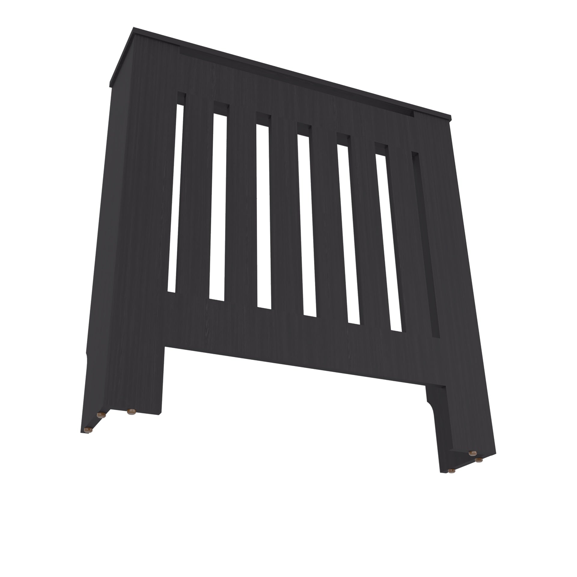 FM FURNITURE Rio Radiator Cover with Storage, Space,Saving Design, Wengue