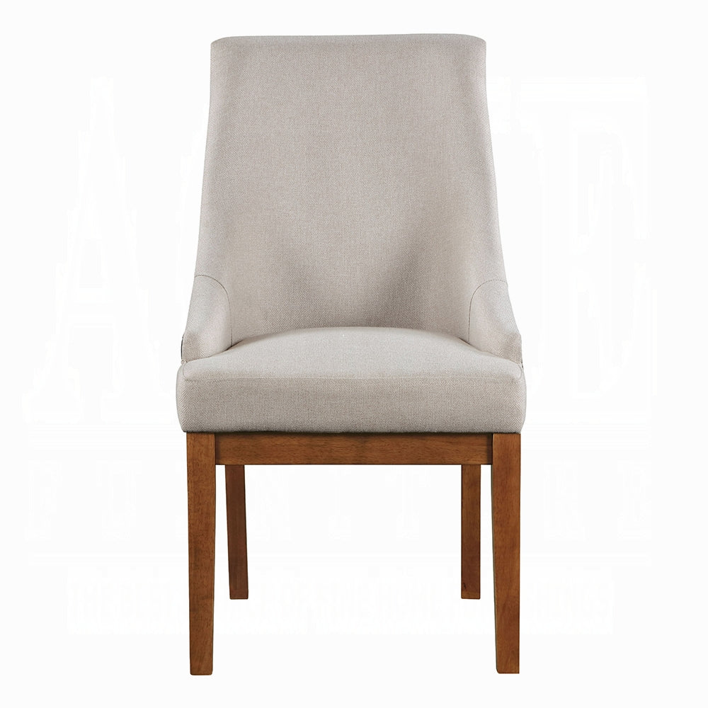 Traditional Luxury Upholstered Chairs Set of 2 Sloped Arms Nailhead Trim Stylish Formal Dining Furniture Accent Seating