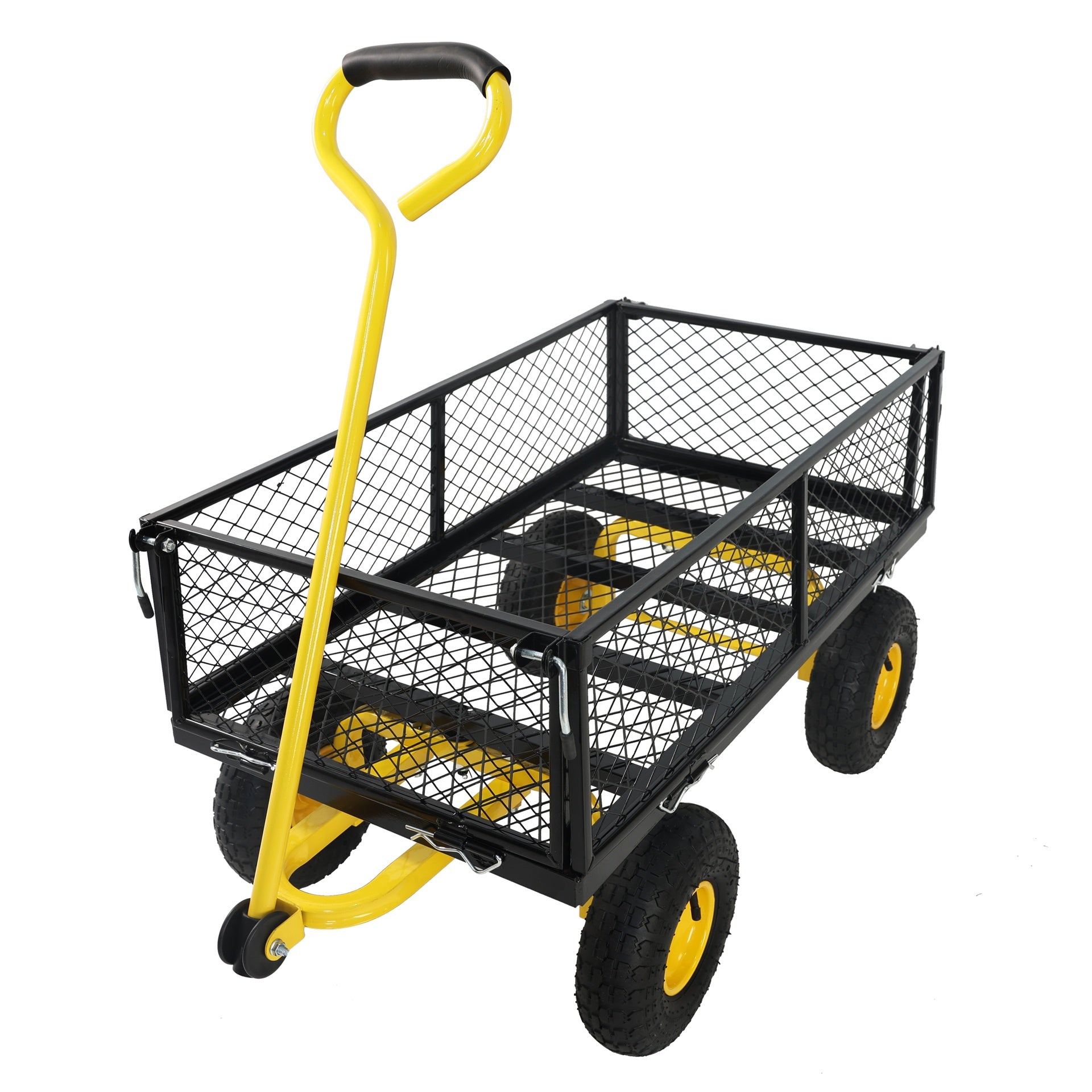 Wagon Cart Garden cart trucks make it easier to transport firewood