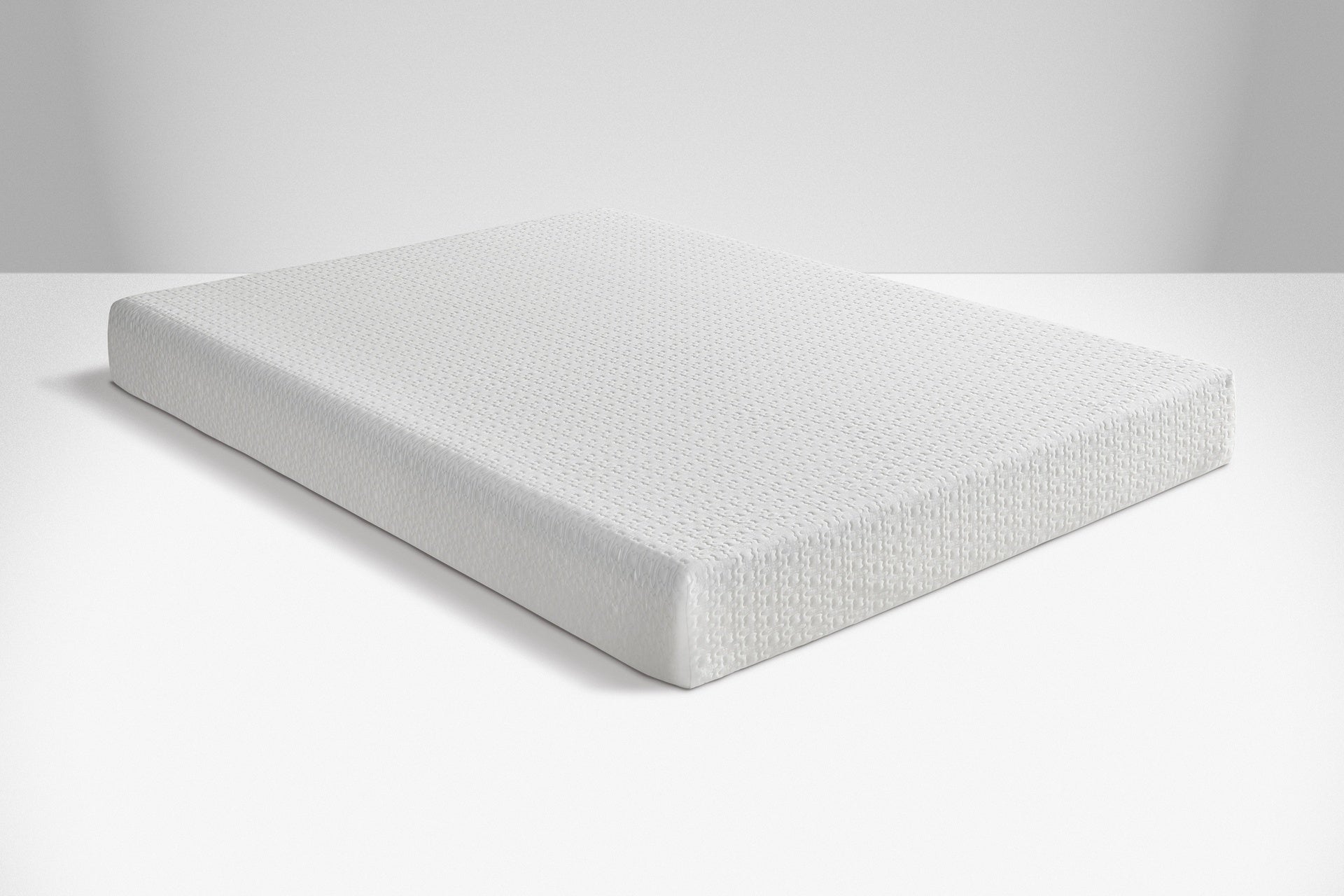 6-inch Full Size Bed Mattress Gel-Infused Memory Foam Mattress, Firm, White, Mattress in a Box