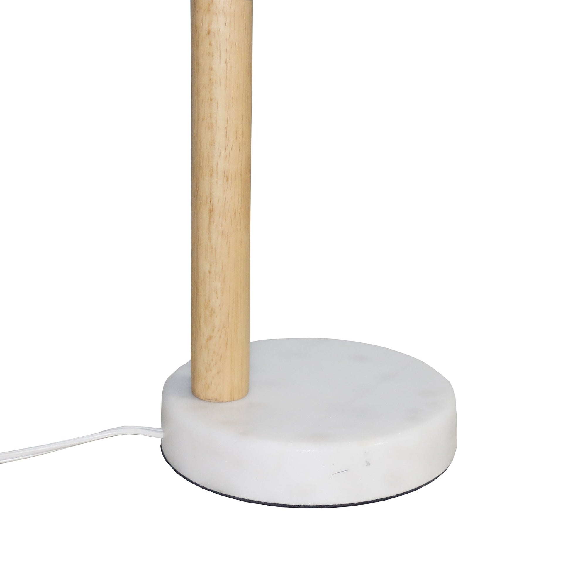 Bedroom Table Lamp Nordic Home Creative Romantic Warm Marble Study Room Desk Bedside Lamp, Auris White Globe Lampshade Table Lamp with Marble Base 110V