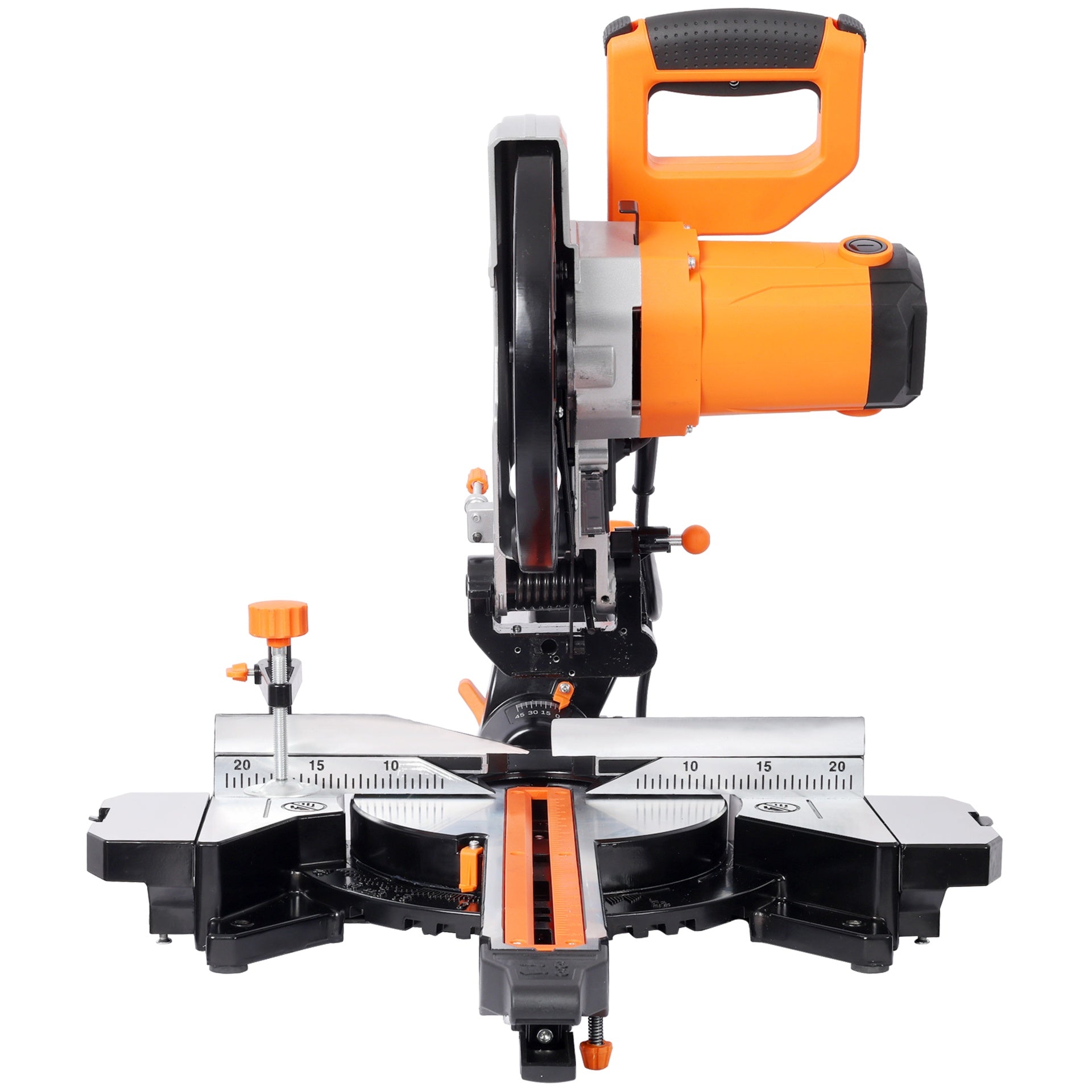 10in Single Bevel Double Speed Sliding Miter Saw,48T Blade,2-Speed 5000/3200 RPM,3.5x13in Cutting Capacity,ETL certificate