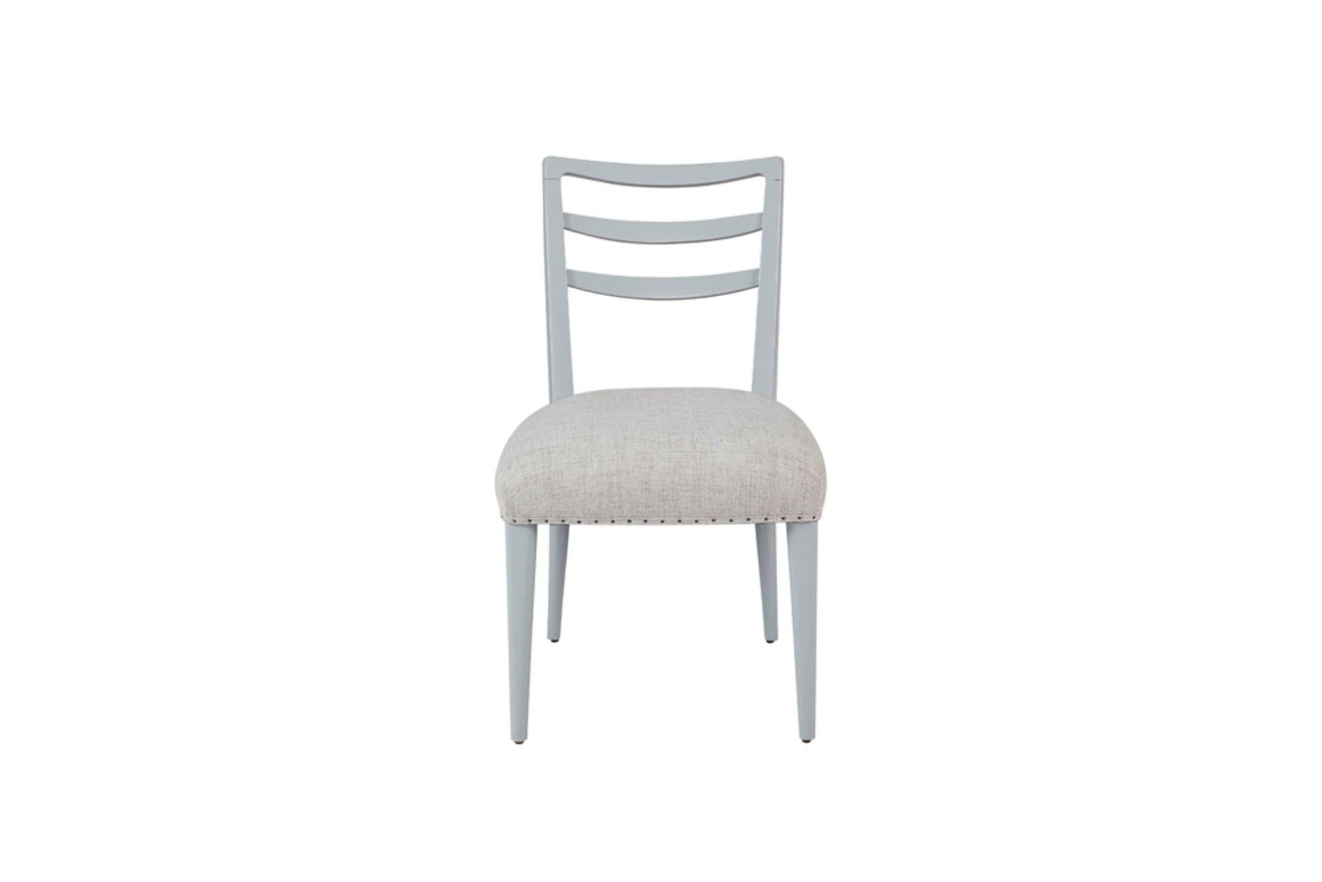 Ladderback Side Dining Chair is Ocean Colored Finish Set of 2