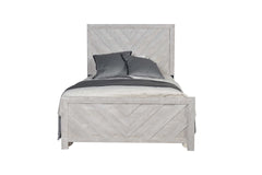 DENVER Modern Style Full Bed Made with Wood in Natural(NJ INVENTORY)