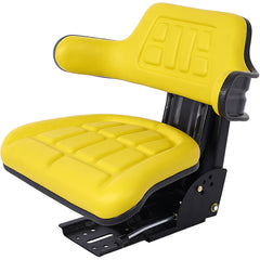 UNIVERSAL TRACTOR SUSPENSION SEAT WITH TILT FITS FORD/NEW HOLLAND 3900 3930 3910 5000 5100 5600 5610 5900 5910,yellow