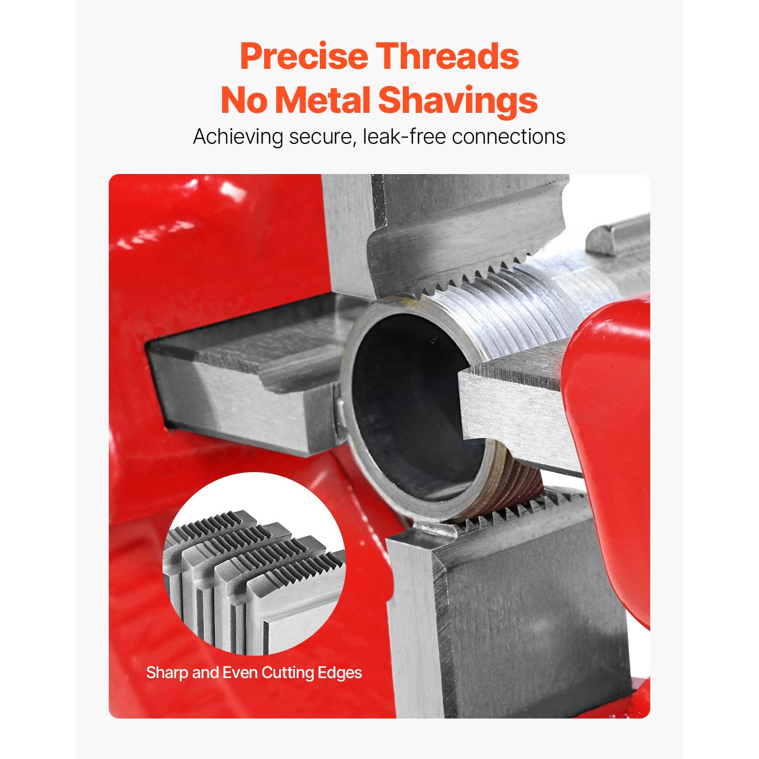 Threading Machine Dies 1/2"-3/4" NPT Pipe Dies 4 Pcs Right-Handed Fit RIDGID