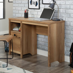 Vintage Desk with Minimalist Design, Brown finish