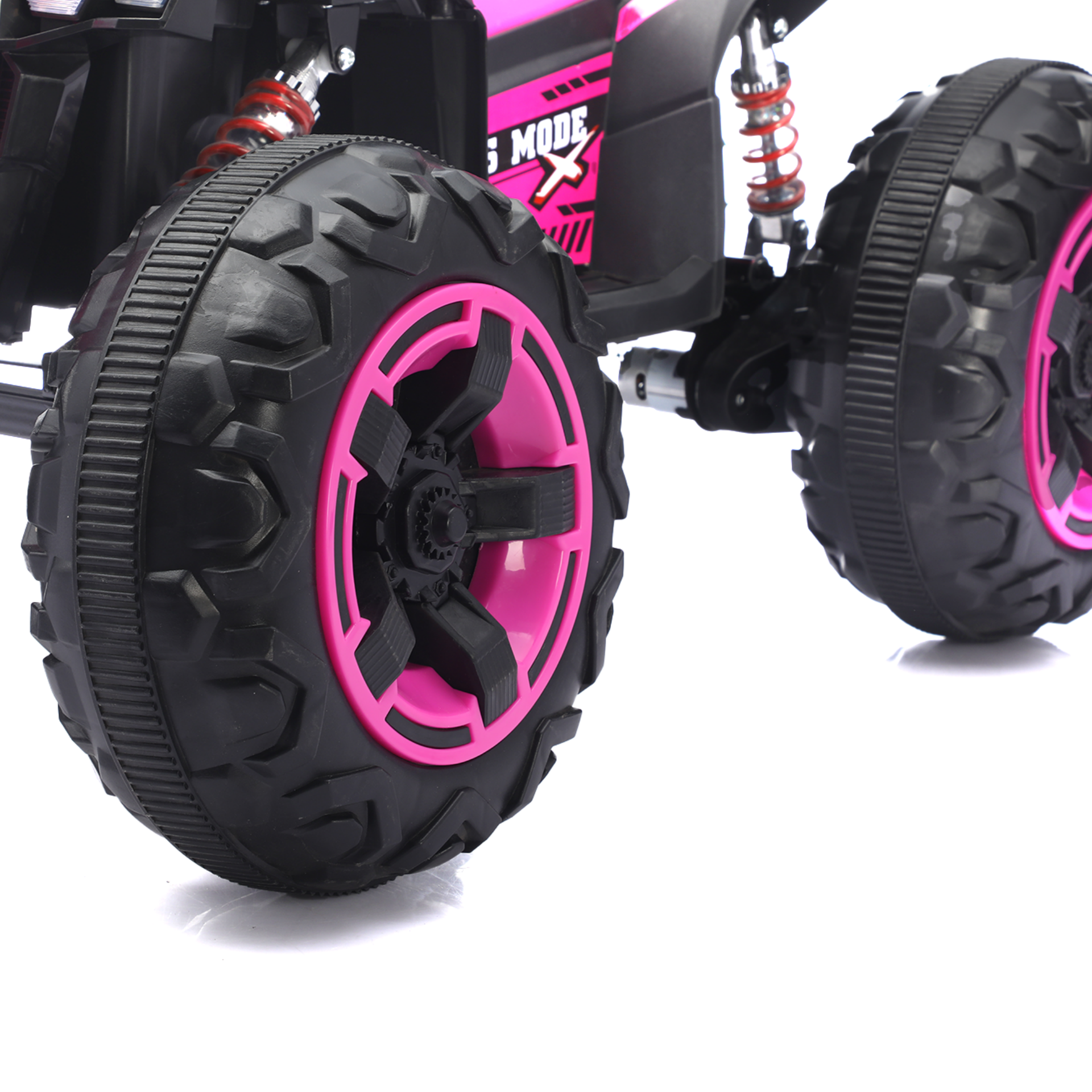 Ride On Toy Car,12V  Electric ATV Car for Kids, 4 Wheeler Electric Toy Car with Bluetooth,light,Leather Seaters,,for Boys,Girls,indoor and out door
