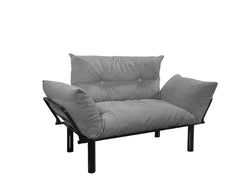 Ada Love seat, Grey