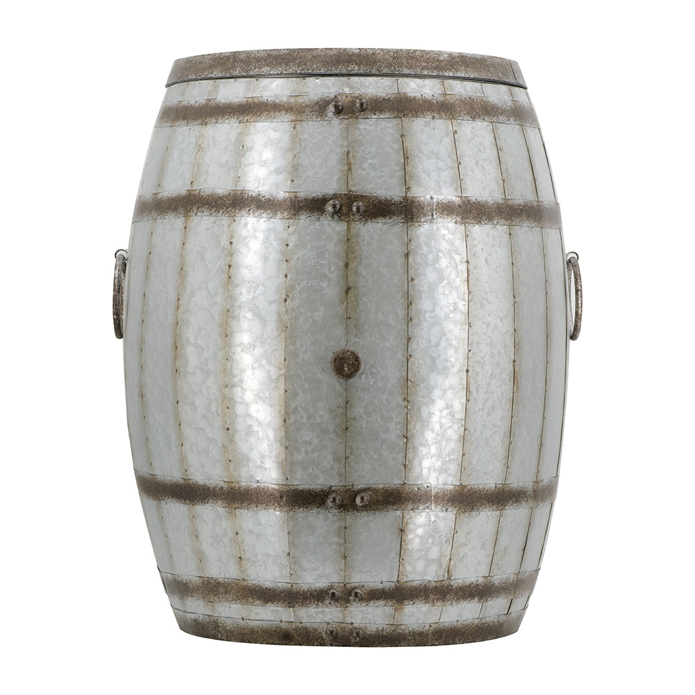 22.5x22.5x26" Drum Side Table