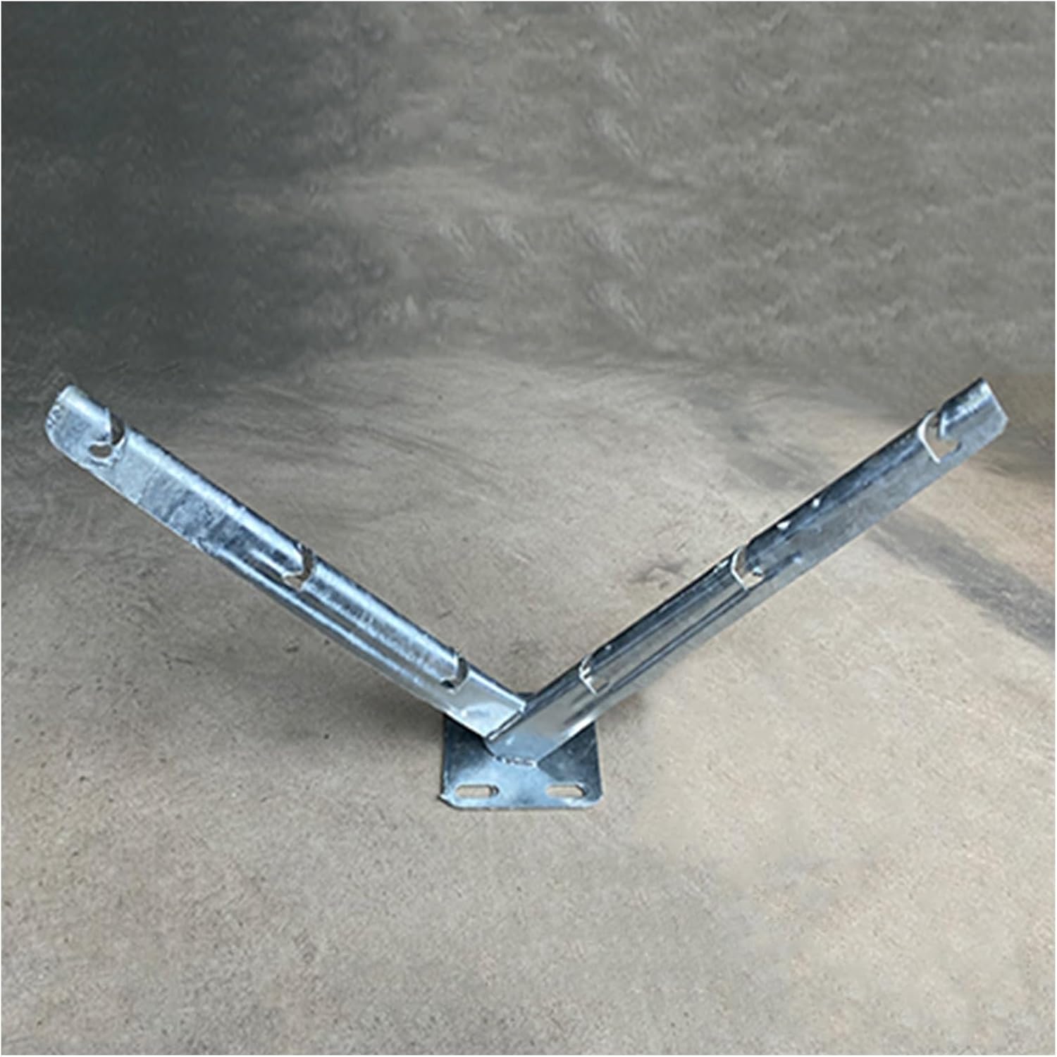 Razor Wire Bracket - Barb Wire Extension Bracket - Galvanized V Bracket - Roll Concertina Garden Fence Wire Bracket - 1 Pair