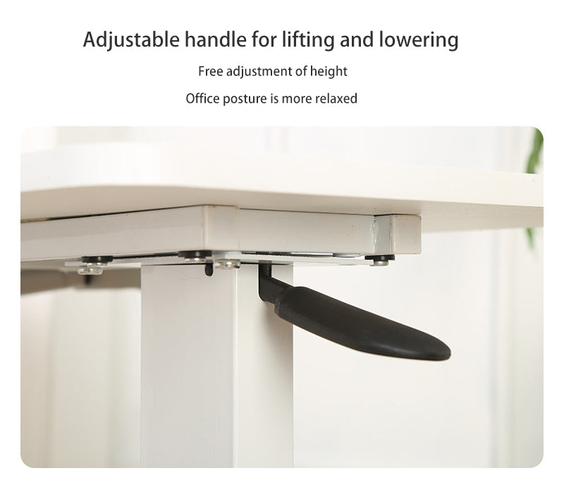 Overbed Bedside Desk, Mobile Rolling Laptop Stand Tilting Overbed Table with Wheels, Height Adjustable Tray Bedside Table for Laptop Bed Sofa, WHITE