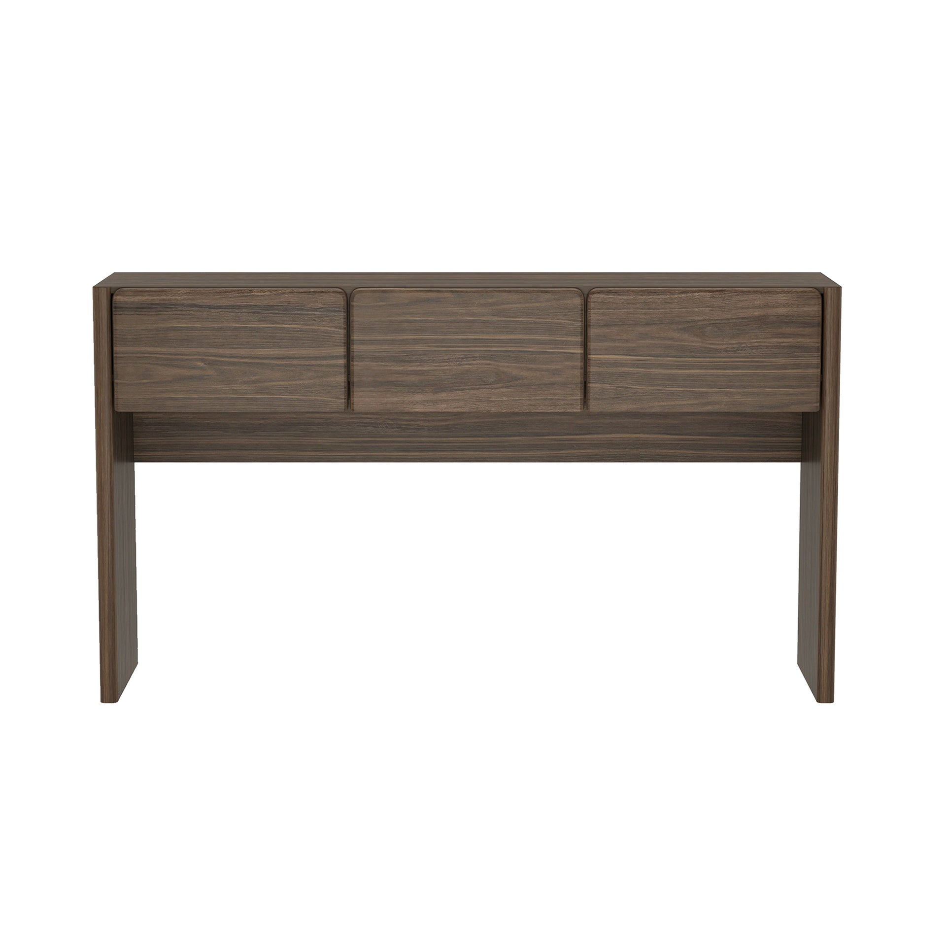 Console Table in Walnut Brown