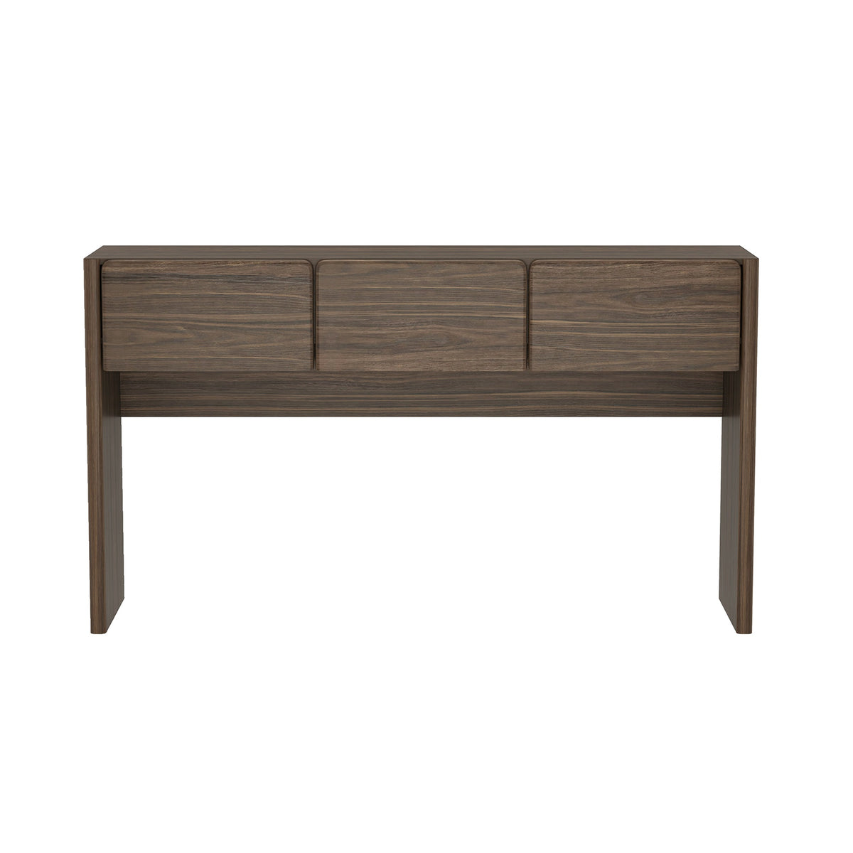 Console Table in Walnut Brown