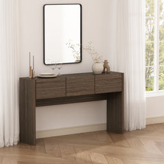 Console Table in Walnut Brown