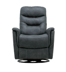 Gray Swivel Gliding Recliner