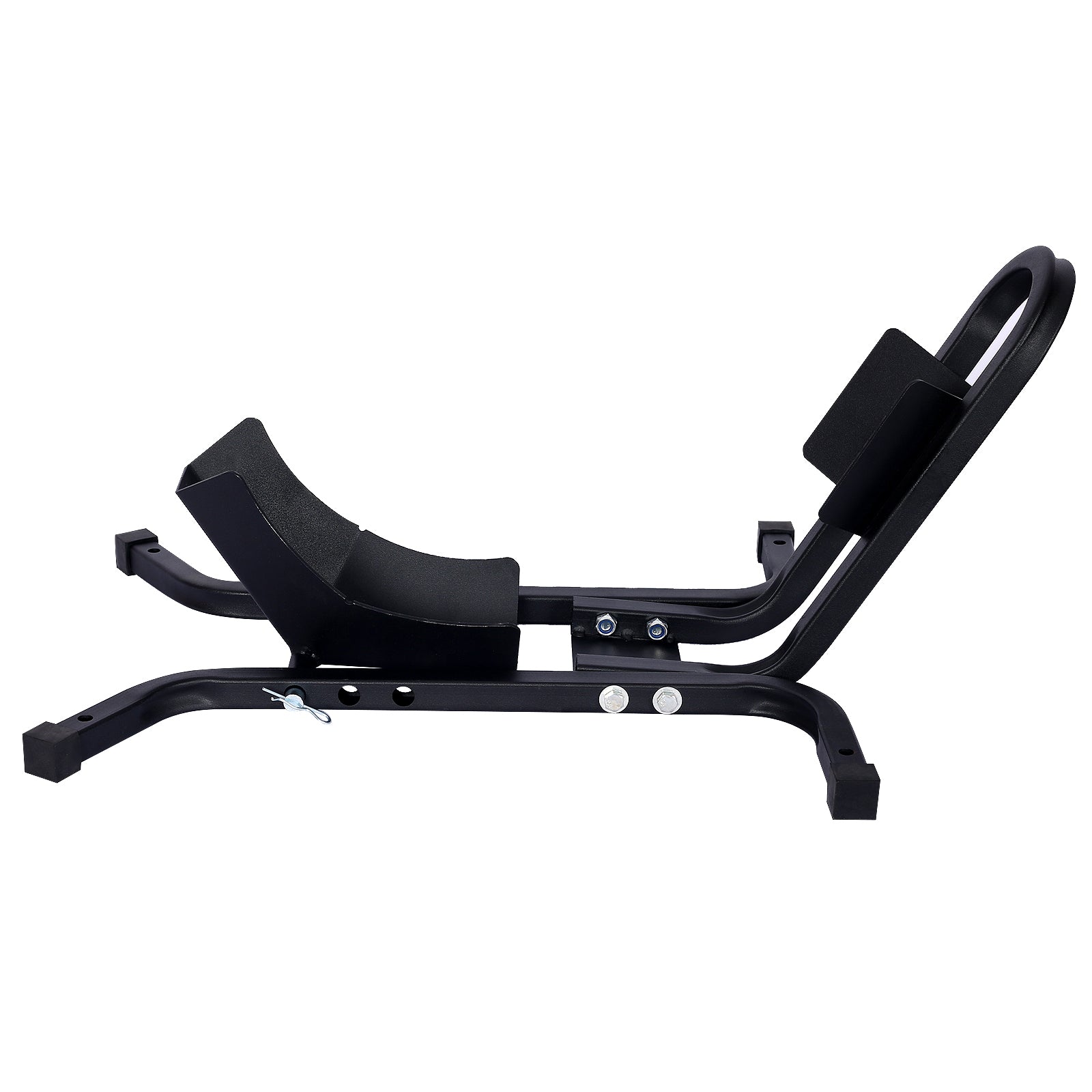 Motorcycle Front Tire Chock, 1200 lbs Heavy Duty Wheel Stand, Black Motorbike Front Chock for 17"-21" Wheels, High-Grade Steel Trailer Stand