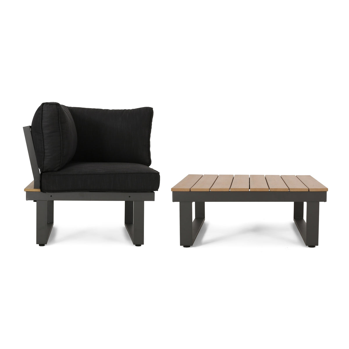 STERLING CORNER & COFFEE TABLE