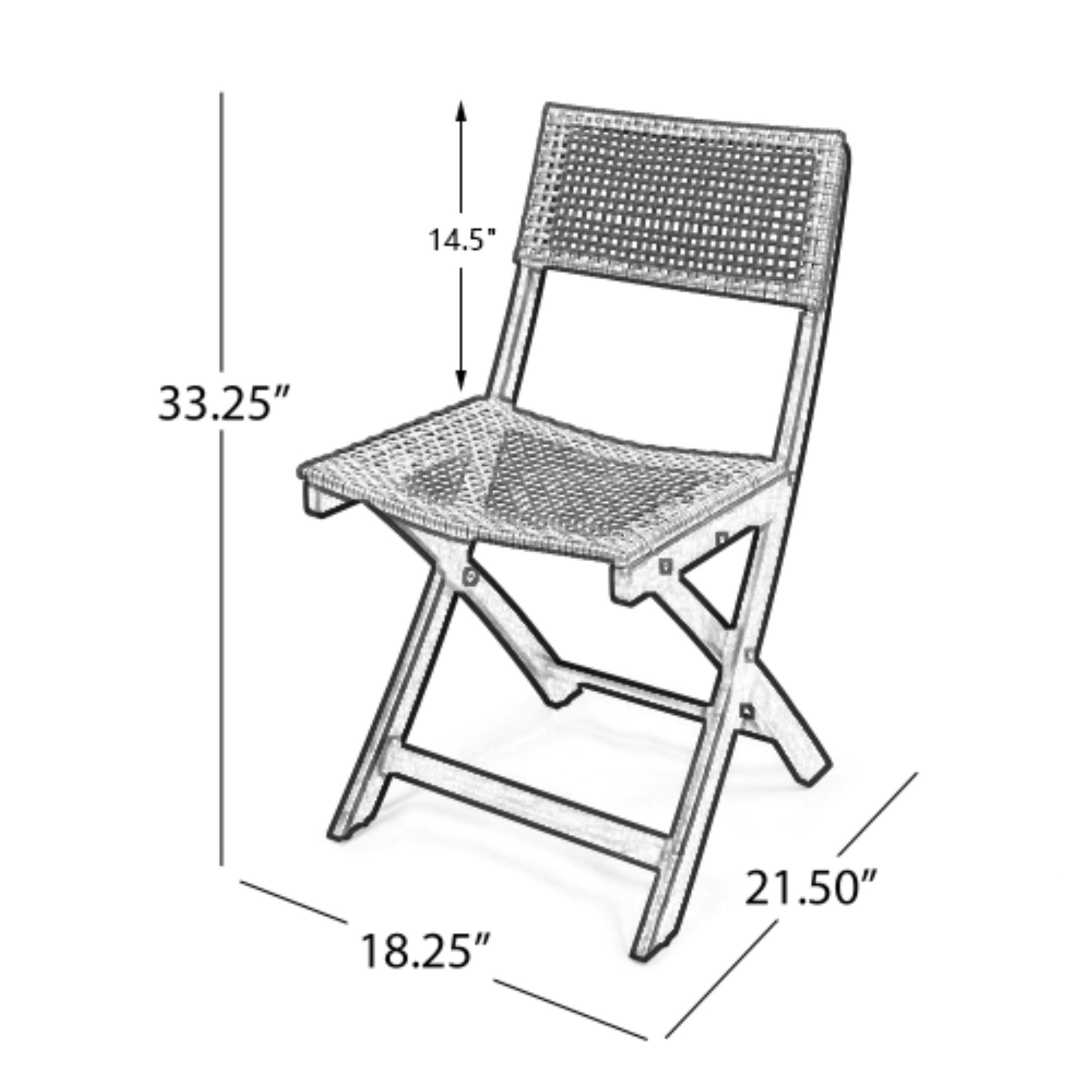 HILLSIDE BISTRO CHAIR,Set of 2