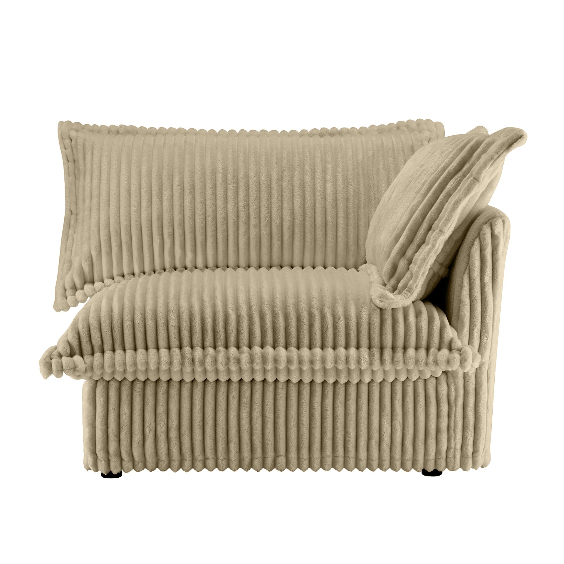 Koala sofa RSF W/1 Pillow -Camel