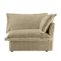 Koala sofa RSF W/1 Pillow -Camel