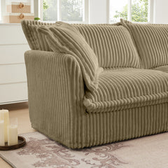 Koala Sofa LSF W/1 Pillow -Camel