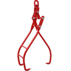 36in 3 Claw Log Grapple for Logging Tongs, Eagle Claws Design Log Lifting Tongs Log Grabs, Timber Lifting Tongs for Truck, ATV, Tractor and Skidder