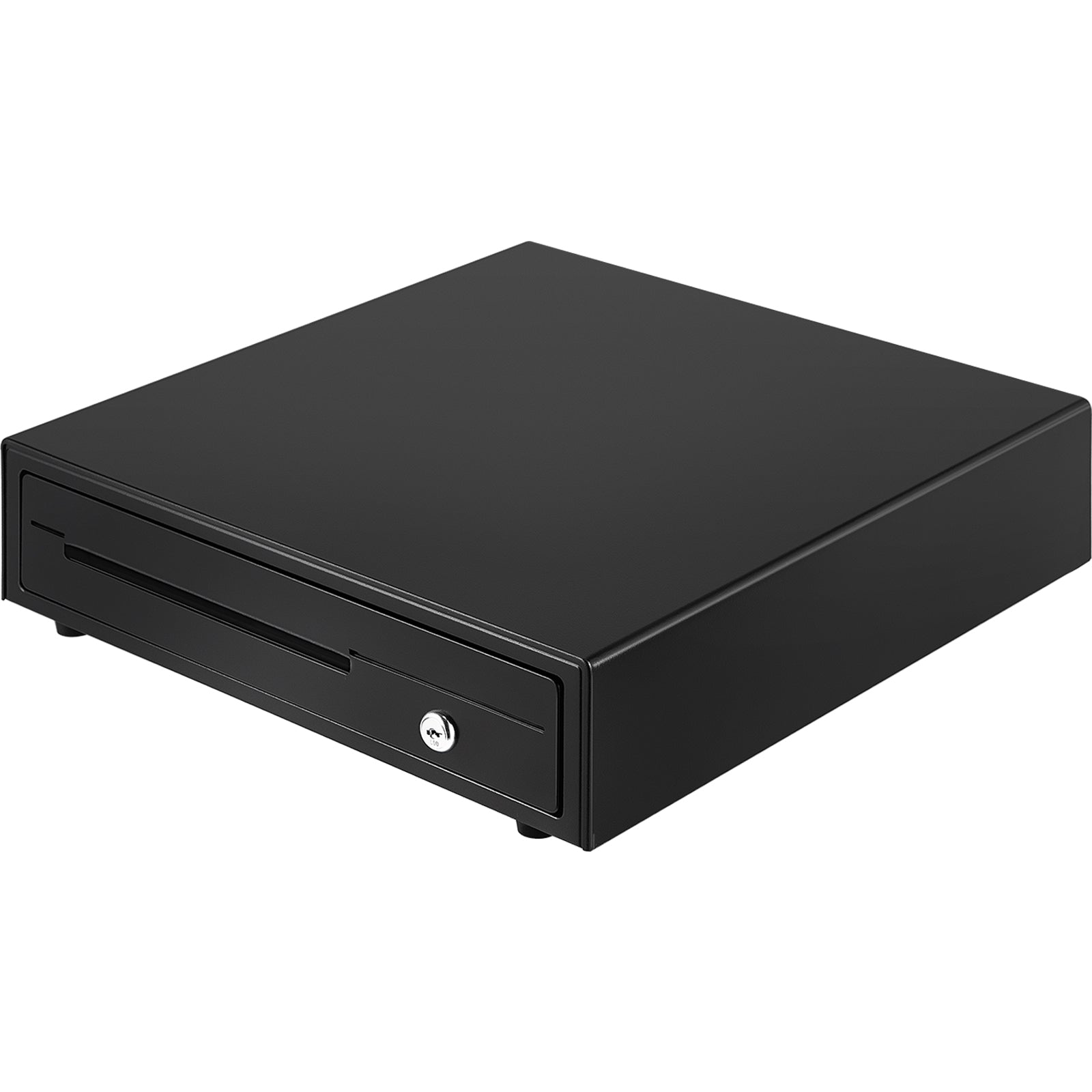 Cash Register Drawer, 16" 12 V, for POS System with 5 Bill 8 Coin Cash Tray, Removable Coin Compartment & 2 Keys Included, RJ11/RJ12 Cable for Supermarket, Bar, Coffee Shop, Restaurant